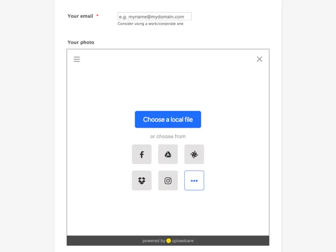 Testing a form
